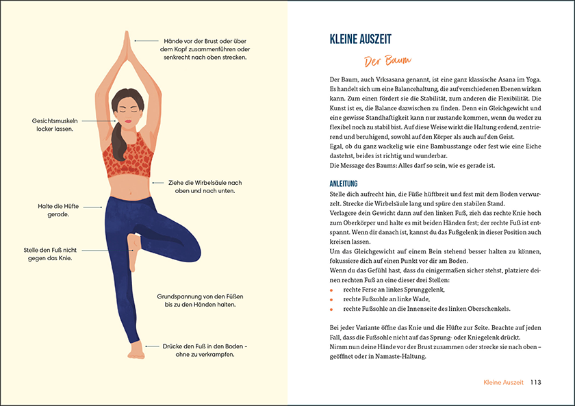 Fasten als kleine Auszeit. Eine Seite aus dem Buch FASTEN FÜR DICH!